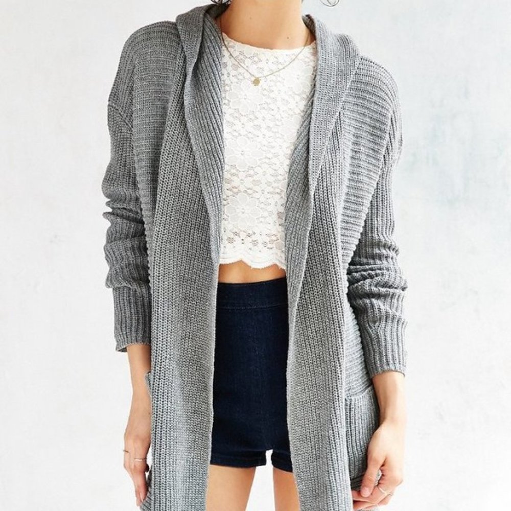 BDG Dylan Hooded Cardigan